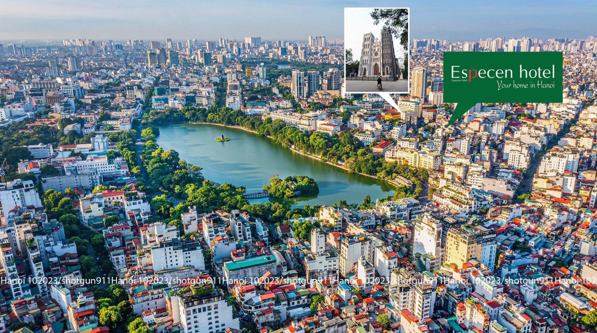 Especen Hotel Hanoi Buitenkant foto