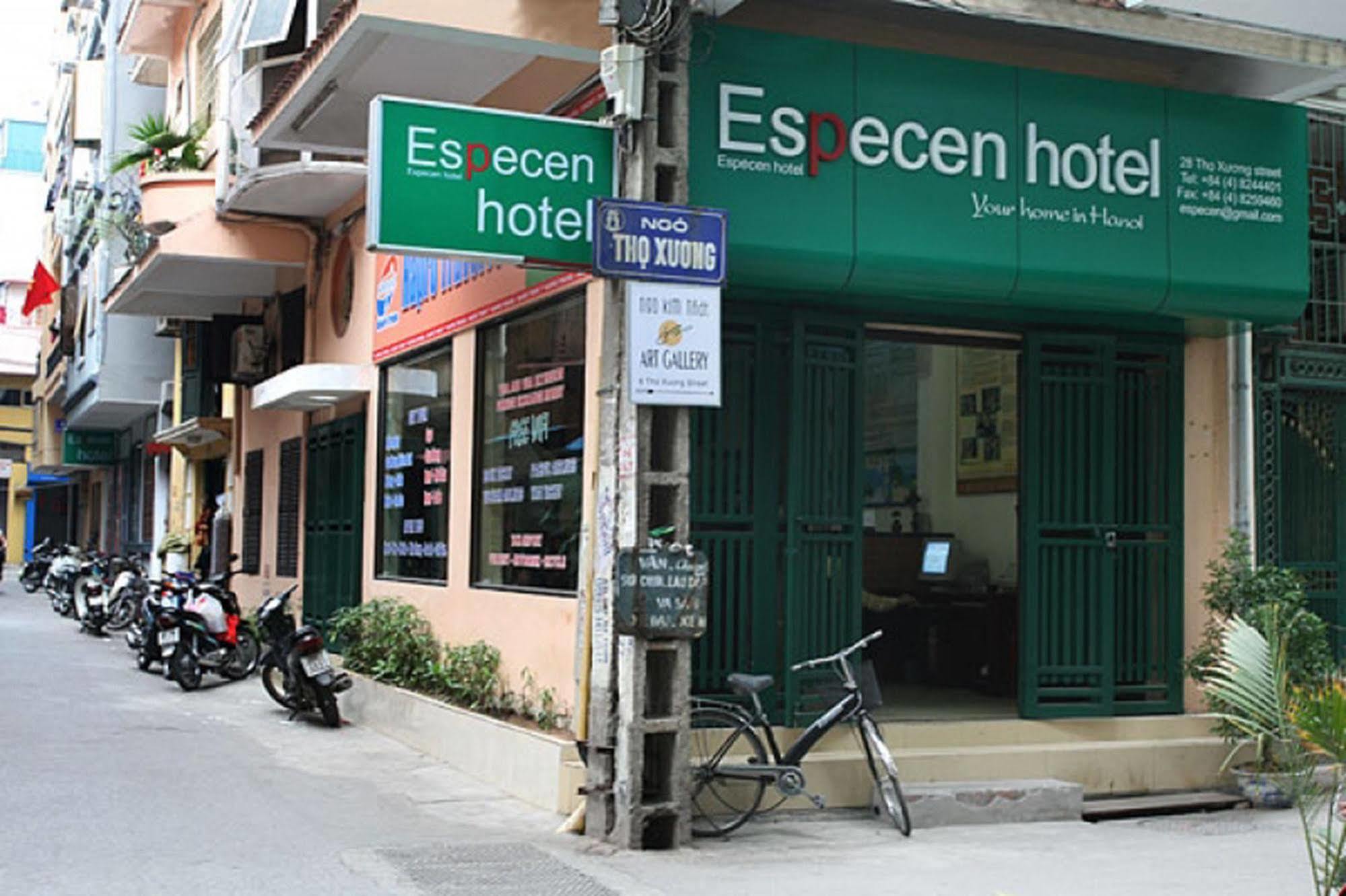 Especen Hotel Hanoi Buitenkant foto